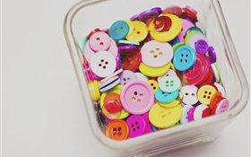 Divers boutons de couleur