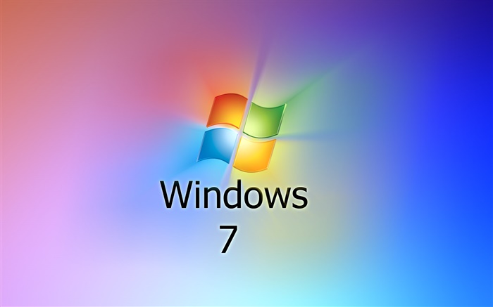 Windows 7 fond violet bleu Fonds d'écran, image