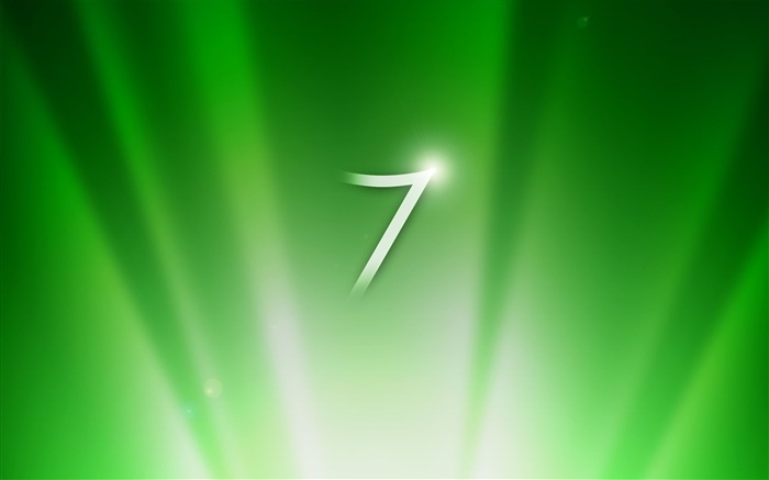 Windows 7 background de rayures vertes Fonds d'écran, image