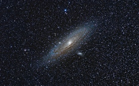 Galaxie d'Andromède, espace HD Fonds d'écran
