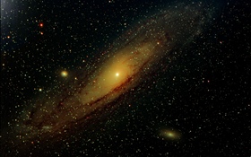 Galaxie d'Andromède, étoiles, espace HD Fonds d'écran