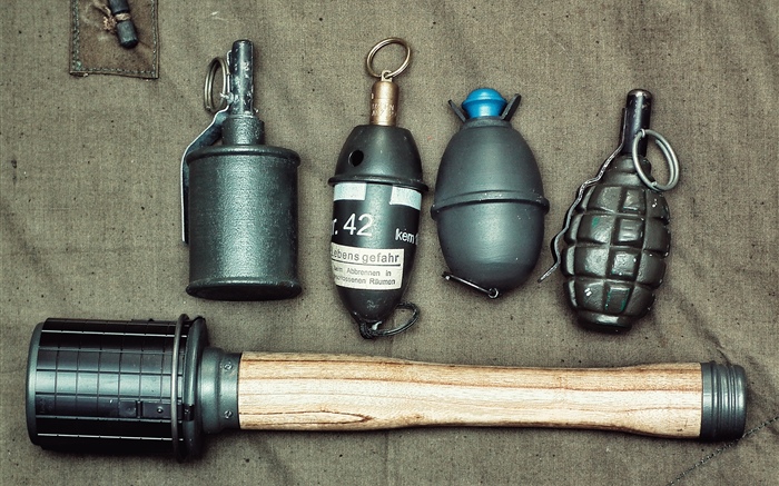 Différentes grenades Fonds d'écran, image