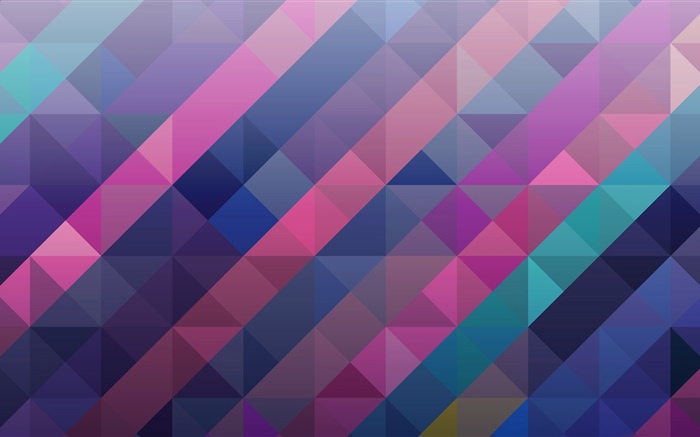 Carré et triangle, abstrait, coloré Fonds d'écran, image