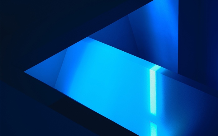 Image bleue abstraite de forme Fonds d'écran, image
