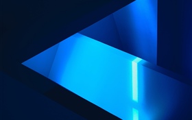 Image bleue abstraite de forme HD Fonds d'écran