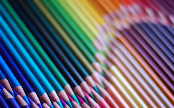 Crayons colorés, voilés Fonds d'écran, image
