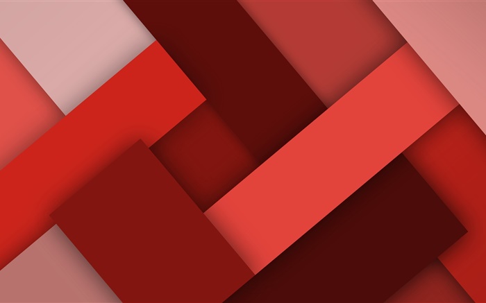 Lignes abstraites, style rouge Fonds d'écran, image