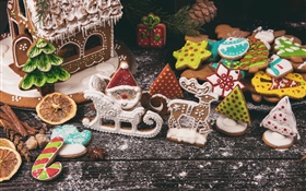 Cookies délicieux, Noël HD Fonds d'écran